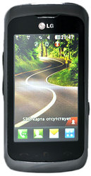 LG KM 555 e Clubby черный