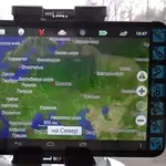 Навигатор-планшет на 8 дюймов 8GB 3G    