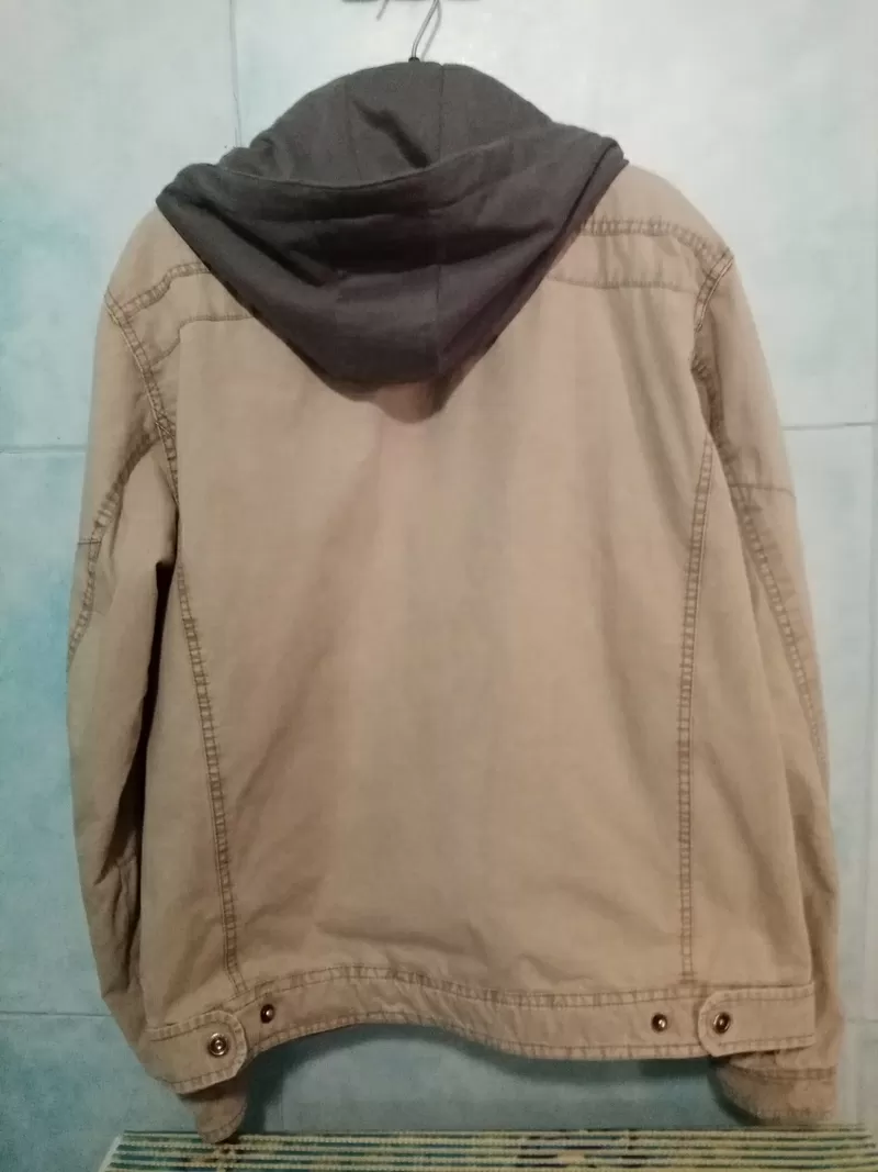 Куртка в стиле Casual 100% хлопок унисекс   2
